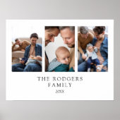 Minimalistisch 3 Collage voor fotoserie Poster (Voorkant)