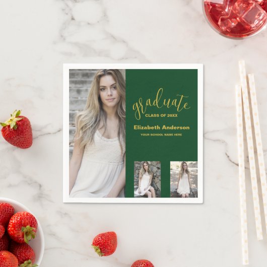 Minimalistisch 3 foto Afstuderen Servet (Insitu)