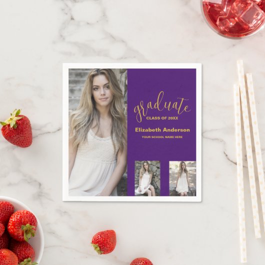 Minimalistisch 3 foto Afstuderen Servet (Insitu)