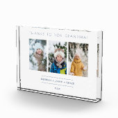 Minimalistisch 3 Foto's Collage Keepslag voor Fami (Rechts)