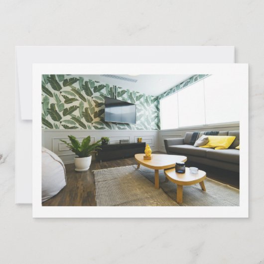 Minimalistisch 3 foto's die we hebben gemaakt aankondiging (Achterkant)