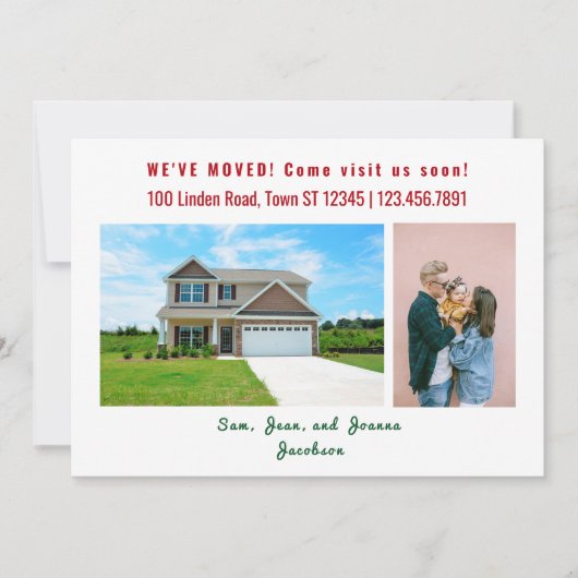 Minimalistisch 3 foto's die we hebben gemaakt aankondiging (Voorkant)