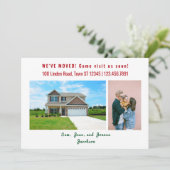 Minimalistisch 3 foto's die we hebben gemaakt aankondiging (Staand voorkant)