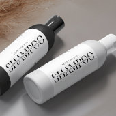 Minimalistisch 8 OZ Huidverzorging Fles Shampoo La Sparkling Wijnetiket