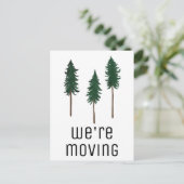 Minimalistisch aangepast aangepast nieuw huis voor briefkaart (Staand voorkant)