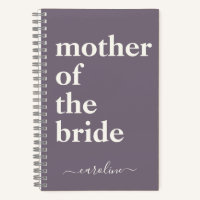 Minimalistisch aangepast donker Paars voor moeder