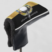 Minimalistisch aangepast elegant golfontwerp golfheadcover (3/4 voorkant)