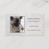 Minimalistisch aangepast foto-Visitekaartje Visitekaartje (Voorkant)