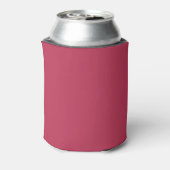 Minimalistisch aangepast Magenta Red Script Wedden Blikjeskoeler (Blikje Achterkant)