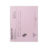 Minimalistisch aangepast recept Notitieblok – bewe (Linkerzijde)