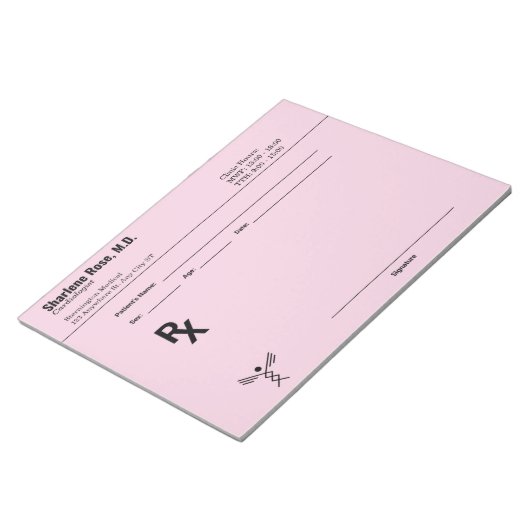 Minimalistisch aangepast recept Notitieblok – bewe (Schuin)