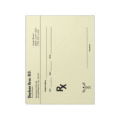 Minimalistisch aangepast recept Notitieblok – bewe (Linkerzijde)