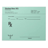 Minimalistisch aangepast recept Notitieblok – Gree (Voorkant)