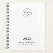 Minimalistisch aangepast zakelijk logo Corporate 2 Planner (Voorkant)