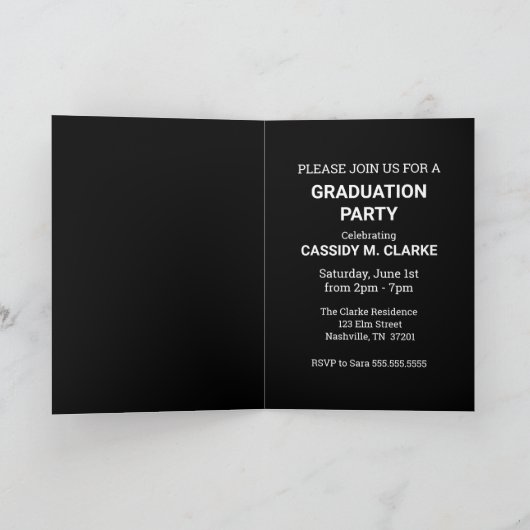 Minimalistisch aangepaste foto 8e rang Afstuderen (Binnen)