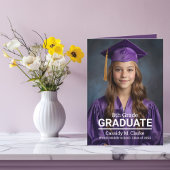 Minimalistisch aangepaste foto 8e rang Afstuderen