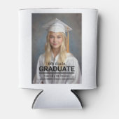 Minimalistisch aangepaste foto 8e rang Afstuderen Blikjeskoeler (Voorkant)