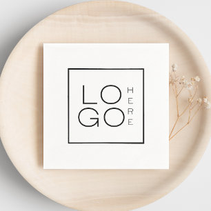 minimalistisch aantal gebeurtenissen voor bedrijfs servet