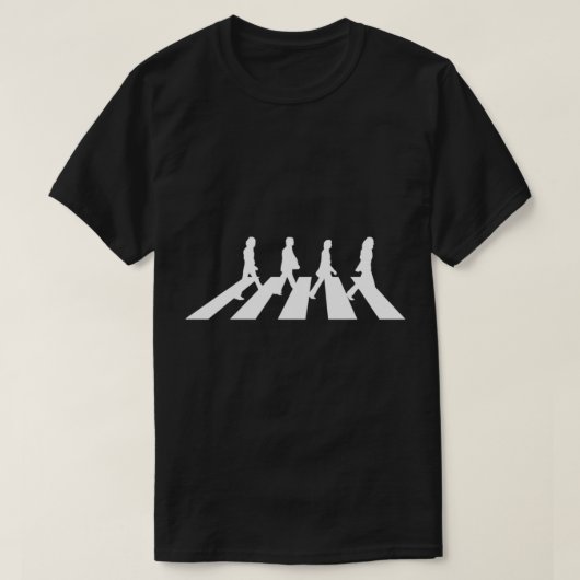 Minimalistisch Abbey Road Classic T-Shirt (Design voorkant)