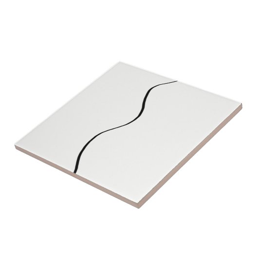 Minimalistisch abstract art. tegeltje (Zijkant)