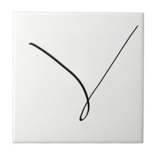 Minimalistisch abstract art. tegeltje