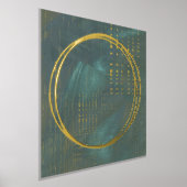 Minimalistisch Abstract goud met hep Folie Afdrukken (Laagn)