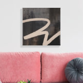 Minimalistisch Abstract Italiaans modern Canvas Afdruk (Insitu (Woonkamer))