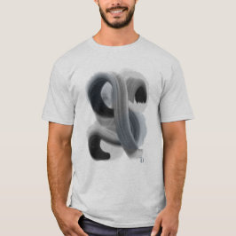Minimalistisch Abstract Kunstwerk Mannen Basic T-s T-shirt