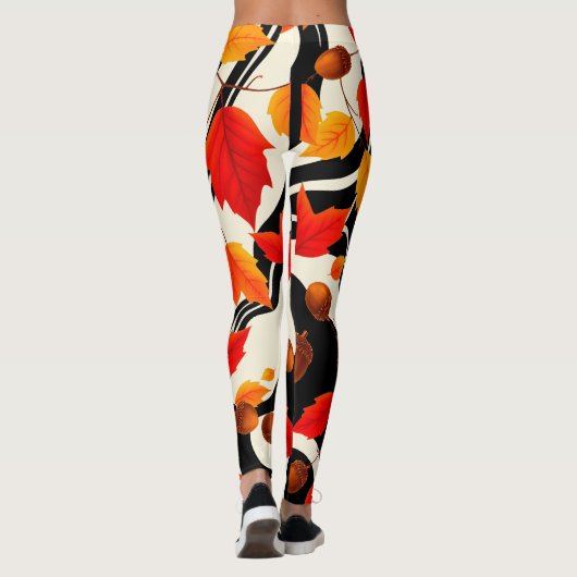 Minimalistisch Abstract Leggings (Achterkant)