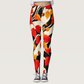 Minimalistisch Abstract Leggings (Voorkant)