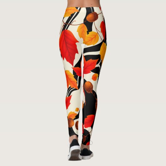 Minimalistisch Abstract Leggings (Achterkant)