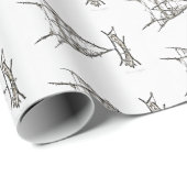 minimalistisch Abstract meer Cadeaupapier (Rol Hoek)