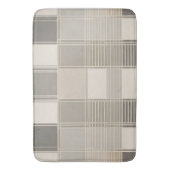 Minimalistisch Abstract met geometrisch patroon Badmat (Voorkant Verticaal)