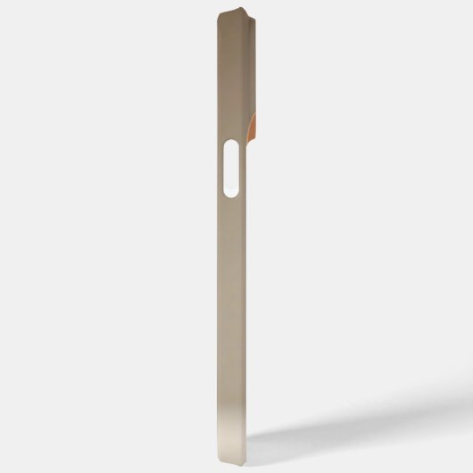 Minimalistisch Abstract Ontwerp Aardetinten Case-Mate iPhone Case (Achterkant / Rechts)