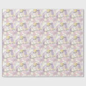 Minimalistisch abstract ontwerp met pastelkleuren cadeaupapier (Vlak)