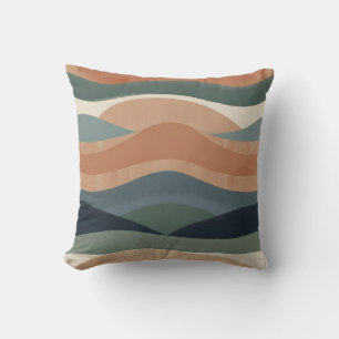 Minimalistisch Abstract pastelkussen – Scandinavis Kussen