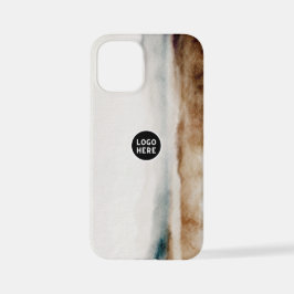 Minimalistisch Abstract patroon van natuurlijke Wa iPhone 12 Mini Hoesje