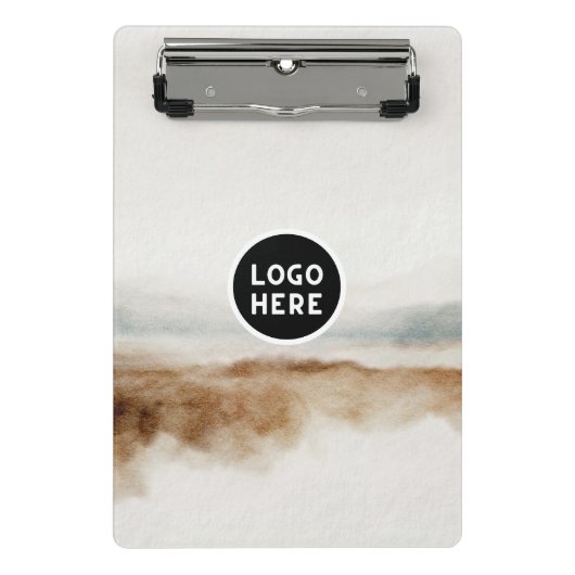 Minimalistisch Abstract patroon van natuurlijke Wa Mini Klembord (Voorkant)