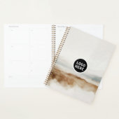 Minimalistisch Abstract patroon van natuurlijke Wa Planner (Display)