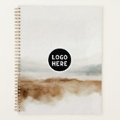 Minimalistisch Abstract patroon van natuurlijke Wa Planner (Voorkant)