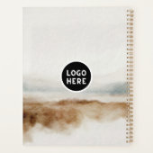 Minimalistisch Abstract patroon van natuurlijke Wa Planner (Achterkant)