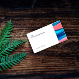 Minimalistisch abstract QR-Visitekaartje Visitekaartje