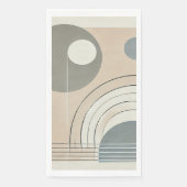 Minimalistisch Abstract servet (Voorkant)