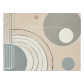 minimalistisch Abstract tafelkleed (Voorkant (Horizontaal))