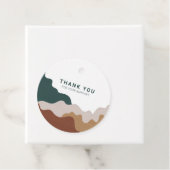 Minimalistisch Abstract Verpakkingsbedrijf Label o (In situ)