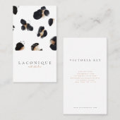 Minimalistisch | ABSTRACT | Visitekaartje van luip (Voorkant / Achterkant)