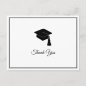 Minimalistisch Afstudeerder Pet Class of 2018 Hart Briefkaart (Voorkant)