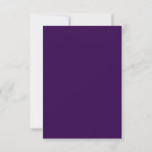 Minimalistisch afstudeerstreeppatroon bedankkaart (Achterkant)