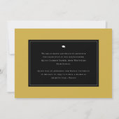 Minimalistisch Afstuderen eenvoudige foto van de G Aankondiging (Achterkant)