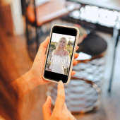 Minimalistisch Afstuderen eenvoudige, moderne foto Kaart